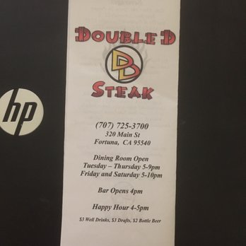 Double D Steak - American Near Me - Fortuna, California