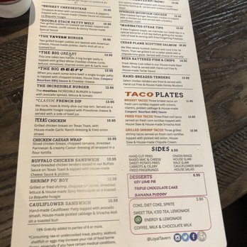 Loyal Tavern - Menu - Sports Bars Near Me - Roswell, Georgia Loyal Tavern - Menu - Sports Bars Near Me - Roswell, Georgia