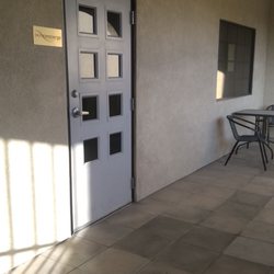 Skin Concierge - Front door, second floor.