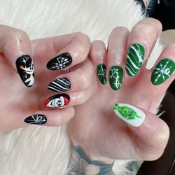 Nails by Hana - Dip with Gel Freehand design