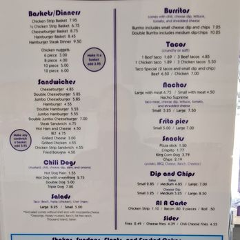 Jackrabbit Dairy Bar - Current Menu 10/22 - Burgers Near Me - Lonoke, Arkansas