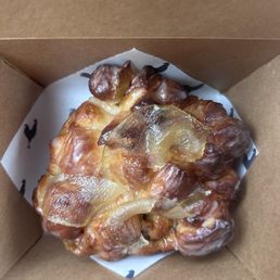 Apple miso cruller