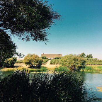 Ram's Gate Winery - View of the wine house from the pond. - Wineries Near Me - Sonoma, California Ram's Gate Winery - View of the wine house from the pond. - Wineries Near Me - Sonoma, California