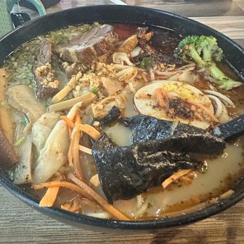 Noodle Master - J2.Black Garlic Spicy Tonkotsu Ramen - Noodles Near Me - Katy, Texas