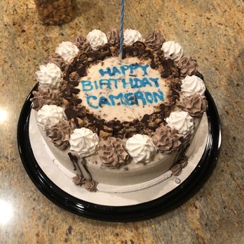 Dairy Queen - Reese ice cream cake is my Go To. Employee was super nice and wrote what I wanted on it. This cake never disappoints! - Fast Food Near Me - Temecula, California