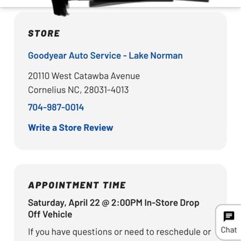 Goodyear Auto Service - Tires Near Me - Cornelius, North Carolina