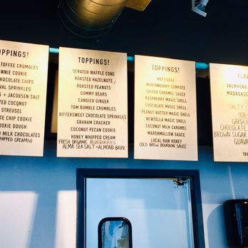 Eb & Bean - Toppings - Ice Cream & Frozen Yogurt Near Me - Portland, Oregon