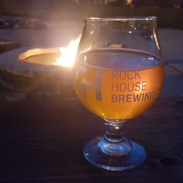 A lovely cream ale by a fire. A lovely cream ale by a fire.