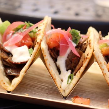 Fazeli Cellars Winery - three tacos on a plate - Wineries Near Me - Temecula, California