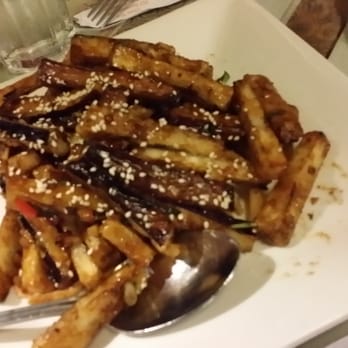 China Wok - Caramelized organic eggplant, on the special menu - AMAZINGLY GOOD! - Chinese Near Me - Vallejo, California China Wok - Caramelized organic eggplant, on the special menu - AMAZINGLY GOOD! - Chinese Near Me - Vallejo, California
