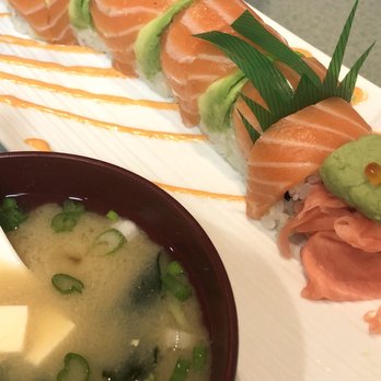 Sushi House - Miso Soup & Red Dragon Roll - Sushi Bars Near Me - Rockville, Maryland Sushi House - Miso Soup & Red Dragon Roll - Sushi Bars Near Me - Rockville, Maryland