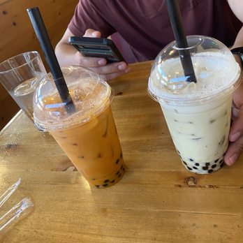 Thai Corner Cafe - Boba Thai Tea boba honeydew - Thai Near Me - Reno, Nevada