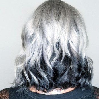 Sky D Glam - Silver hair - Hair Stylists Near Me Sky D Glam - Silver hair - Hair Stylists Near Me