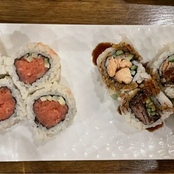 DASH Japanese Tapas & Sushi - Spicy Tuna Roll and Ochazuke (Unagi) - Japanese Near Me - San Mateo, California