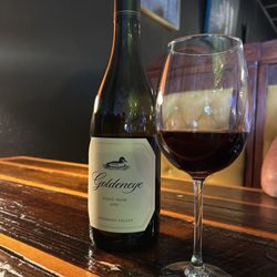 Excellent selection of wine