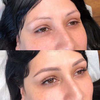 Brows by Jesa - Healed powder brows after just one session - Permanent Makeup Near Me - Palm Desert, California