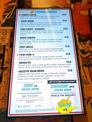 Menu photo 8 Soupa Noodle Bar Jacksonville, FL Menu photo 8 Soupa Noodle Bar Jacksonville, FL