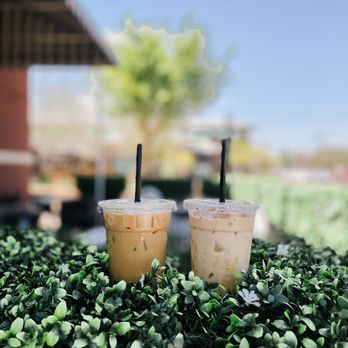 Ninety-Two Bakery & Cafe - two iced coffees on a table - Coffee & Tea Near Me - Lubbock, Texas Ninety-Two Bakery & Cafe - two iced coffees on a table - Coffee & Tea Near Me - Lubbock, Texas