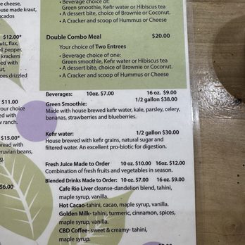 RawFresno - Menu- their combos and their drinks - Vegan Near Me - Fresno, California RawFresno - Menu- their combos and their drinks - Vegan Near Me - Fresno, California