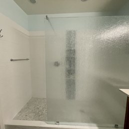 Master shower
