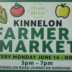 KFresh - Kinnelon Farmer's Market - 2021 sign for KFresh Market