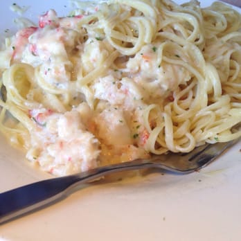 Red Lobster - Crab Alfredo. My teenager says it's good - not great- but he's hungry - Seafood Near Me - Pueblo, Colorado Red Lobster - Crab Alfredo. My teenager says it's good - not great- but he's hungry - Seafood Near Me - Pueblo, Colorado