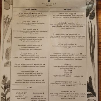 District Saigon - Menu - Vietnamese Near Me - Astoria, New York District Saigon - Menu - Vietnamese Near Me - Astoria, New York