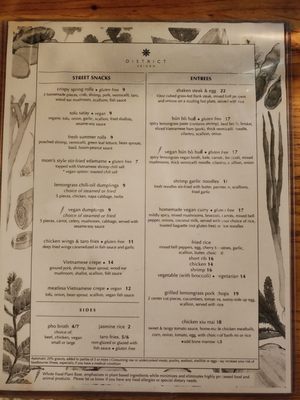 Menu photo 8 District Saigon Astoria, NY