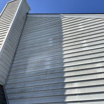 Primetime Cleaning Services - Before our house wash. - Gutter Services Near Me
