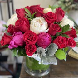 Rose and Peonies