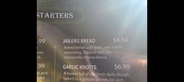 Menu photo 2 Jailhouse Pizza Brandenburg, KY Menu photo 2 Jailhouse Pizza Brandenburg, KY