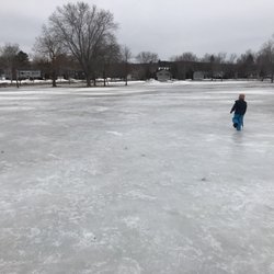 Stillwater Park Playground - The park is now a skating rink!!