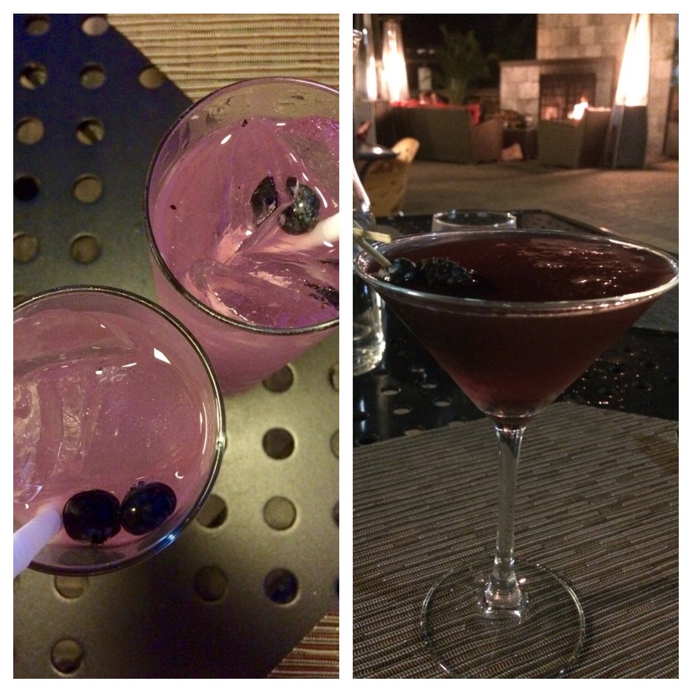Bistro 72 - Spiked blueberry lemonade and a black & blue martini - American Near Me - Riverhead, New York Bistro 72 - Spiked blueberry lemonade and a black & blue martini - American Near Me - Riverhead, New York