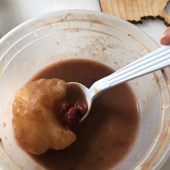 Tropical Rhythm - Wednesday soup of the day: red peas soup. I ate most of the veggies, potato, and spinners by this time. It was delicious! - Caribbean Near Me - Brandon, Florida