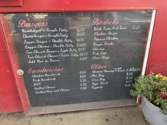 Menu photo 2 Czer's Drive-In Elgin, OR Menu photo 2 Czer's Drive-In Elgin, OR