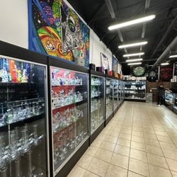 Purple Haze Smoke Shop - The one picture I was able to take before I was shut down for taking pictures.