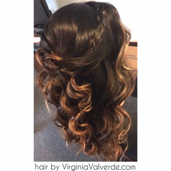 Virginia Valverde Lashes Makeup Hair - Side angle showing the braid :)) - Makeup Artists Near Me Virginia Valverde Lashes Makeup Hair - Side angle showing the braid :)) - Makeup Artists Near Me