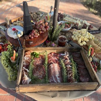 Lilac Farm - One of many beautiful charcuterie tables - Bed & Breakfast Near Me - Paso Robles, California