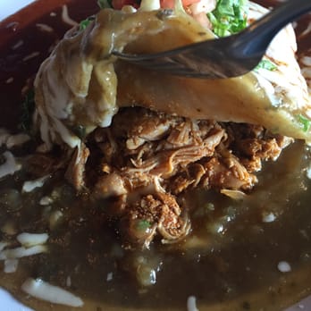Verde - Enchiladas with Chicken, see how much meat they stacked in there. - Mexican Near Me - Lihue, Hawaii Verde - Enchiladas with Chicken, see how much meat they stacked in there. - Mexican Near Me - Lihue, Hawaii