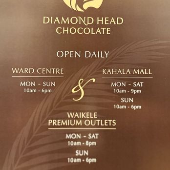 Diamond Head Chocolate Company - Hours of operation and other locations - Chocolatiers & Shops Near Me - Honolulu, Hawaii