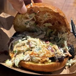 Kleinfeldt Family BBQ - Brisket sandwich