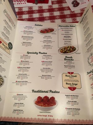 Menu photo 8 Buca di Beppo Italian Restaurant Brea, CA Menu photo 8 Buca di Beppo Italian Restaurant Brea, CA