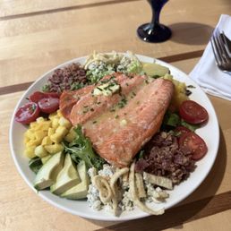 Cobb Salad with Salmon