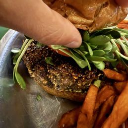 Vegan burger