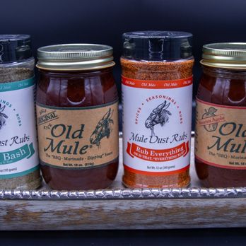Old Mule Company - Mule Dust Rubs and Old Mule Sauces! - Specialty Food Near Me - Mill Spring, North Carolina Old Mule Company - Mule Dust Rubs and Old Mule Sauces! - Specialty Food Near Me - Mill Spring, North Carolina