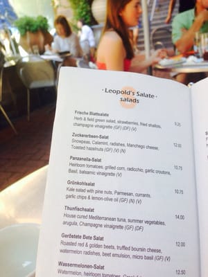 Menu photo 8 Kafe Leopold Washington, DC, DC Menu photo 8 Kafe Leopold Washington, DC, DC