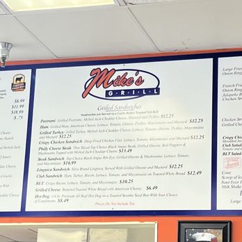 Mike's Grill - Prices as of 4/23/24 - Burgers Near Me - Hanford, California