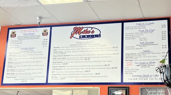 Menu photo 3 Mike's Grill Hanford, CA