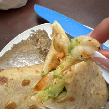 El Burrito Express - Shrimp tail was left on - Mexican Near Me - San Francisco, California El Burrito Express - Shrimp tail was left on - Mexican Near Me - San Francisco, California