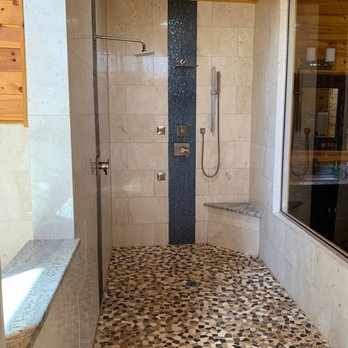 Cedar Creek Cabin Rentals - Shower - Vacation Rentals Near Me - Cleveland, Georgia Cedar Creek Cabin Rentals - Shower - Vacation Rentals Near Me - Cleveland, Georgia